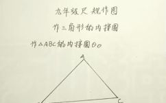 如何做三角形的内接圆(超详细三角形内接圆的制作步骤大公开)