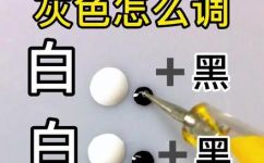 黑色加白色等于什么色(黑白相加得出什么颜色？)