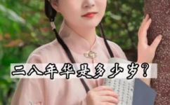 芳龄二八是什么意思(解析芳龄二八的含义，探讨其文化背景与演变历程)