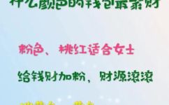 女式钱包什么颜色聚财(女性钱包推荐：这些颜色聚财最旺)
