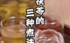 茯茶是什么茶(茯苓茶是什么？功效作用泡法全解析)
