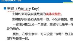 sql中的主键是什么意思(深入理解SQL主键：意义及使用方法解析)