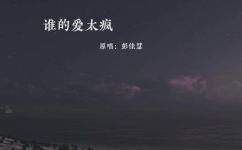 谁的爱太疯是什么歌(谁唱爱太疯？这首歌的原唱是谁？)