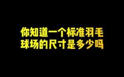 标准羽毛球场地尺寸(如何测量标准羽毛球场地的尺寸？)