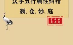 颢字五行属什么(颢字五行属什么探究颢字的五行属性)