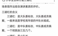 三道杠是什么意思(三道杠的含义和作用是什么？)