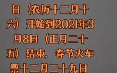 2021正月是到哪天结束(如何知道2021年正月的结束日期？)