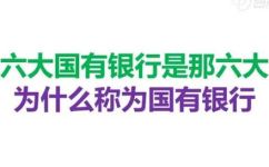六大国有银行是哪六个(六大国有银行具体是哪些？详细解读国有六大银行)