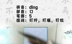 叮的组词有哪些(叮的组词大全，快来查看叮词的各种搭配)