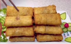 豆沙卷的做法(家常制作豆沙卷的做法，口感酥脆，人人都爱)