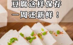 豆腐可以放冰箱多久(冰箱存放时间 豆腐可以放冰箱多久？注意冻豆腐的储存方式)
