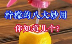 柠檬在生活中的13个妙用(实用柠檬13种生活小妙招，让你的日常更方便)