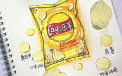薯片怎么画(如何用薯片画出有趣的图案？)