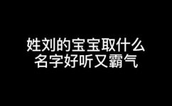 姓刘男孩洋气名字(如何为您的男孩选一个洋气的姓刘名字)