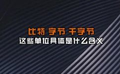 字节和比特怎样换算(字节和比特的转换方法详解)